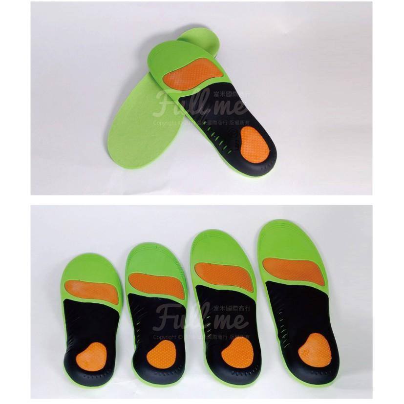 機能足弓運動鞋墊 行軍鞋墊 扁平足支撐 高足弓填補 久站久走 包覆腳掌 穩固腳跟 前掌緩衝 腳跟減壓 富米鞋墊鞋材專賣店-細節圖3