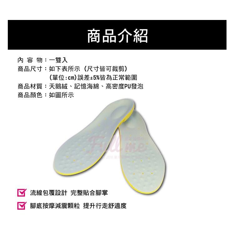鞋墊推薦 足弓墊 足弓鞋墊 記憶氣墊鞋墊 運動減震鞋墊 減壓工作鞋墊 無塵室專用鞋墊 久站記憶鞋墊 富米鞋墊鞋材專賣店-細節圖2