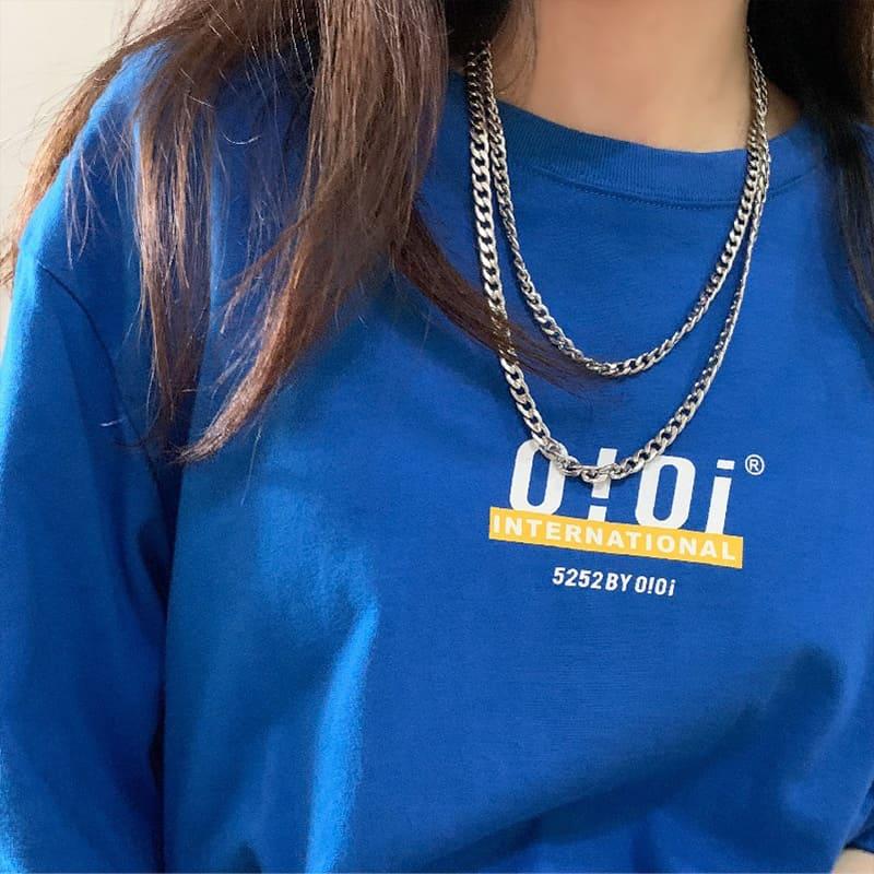 【快速出貨】項鍊 古巴項鍊 極簡風格 麻花 嘻哈 金屬質感 配件 項鍊 韓國歐巴 穿搭 簡約時尚 飾品 男女不拘 情侶款-細節圖5