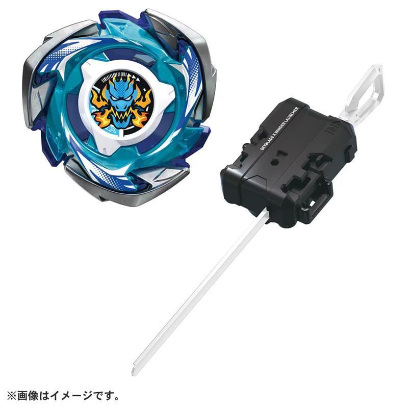 【GUGU小站】正版 BB93959 CX-01 蒼龍勇氣 (陀螺+發射器) 戰鬥陀螺X BEYBLADE X 陀螺X-細節圖2