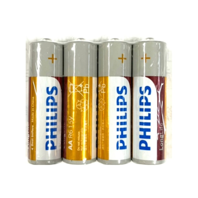飛利浦三號碳鋅電池 PHILIPS 電池 乾電池 碳鋅電池 3號 飛利浦 碳鋅電池