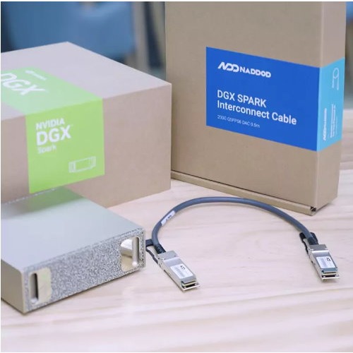 【光統數位】Leadtek 麗臺 NVIDIA DGX Spark Cable 40 CM ConnectX-7 連接線-細節圖3