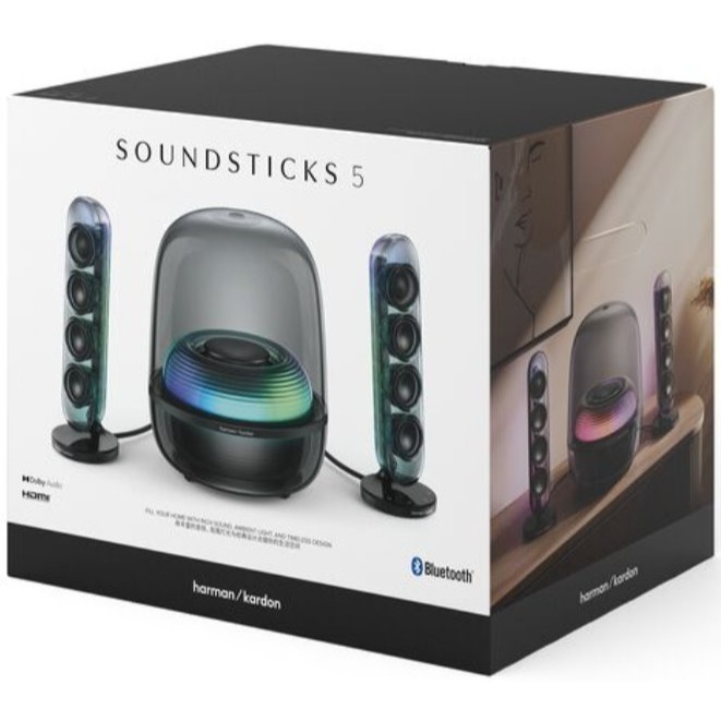 【光統電通】Harman Kardon 哈曼卡頓(黑色)SoundSticks 5 多媒體水母藍芽喇叭~下單先問門市庫存-細節圖8