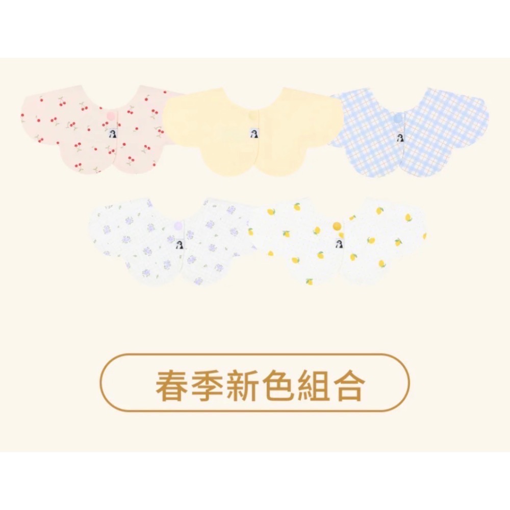 （今日下單、隔日出貨）韓國🇰🇷Konny- 口水巾禮盒-可旋轉5件 (附品牌紙袋)-規格圖4