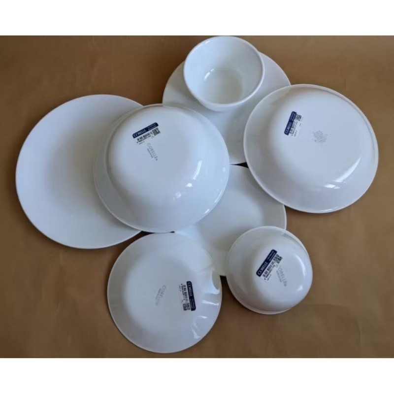 【美國康寧】CORELLE 純白8件式餐具組-細節圖2