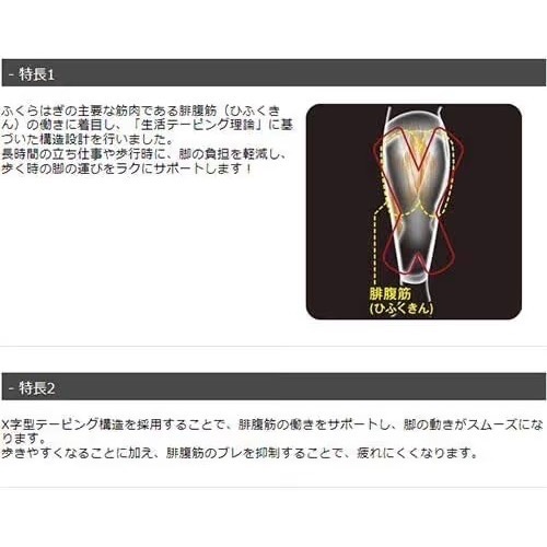 日本 Vantelin Kowa興和機能小腿套一對入-細節圖3