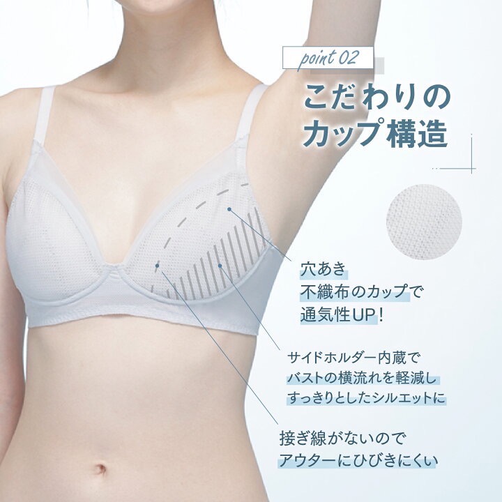 日本 LECIEN 舒涼涼感無鋼圈內衣-細節圖6