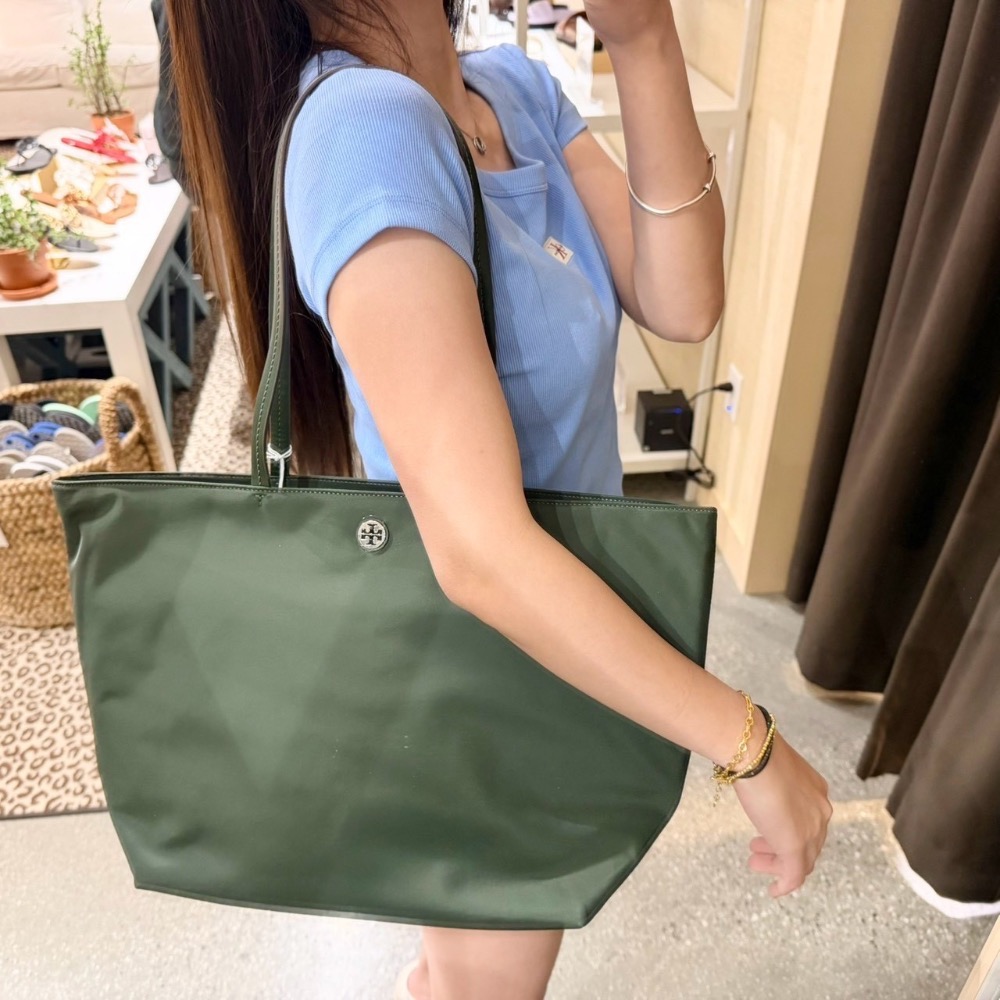 美國 🇺🇸Tory Burch 尼龍托特包-細節圖2