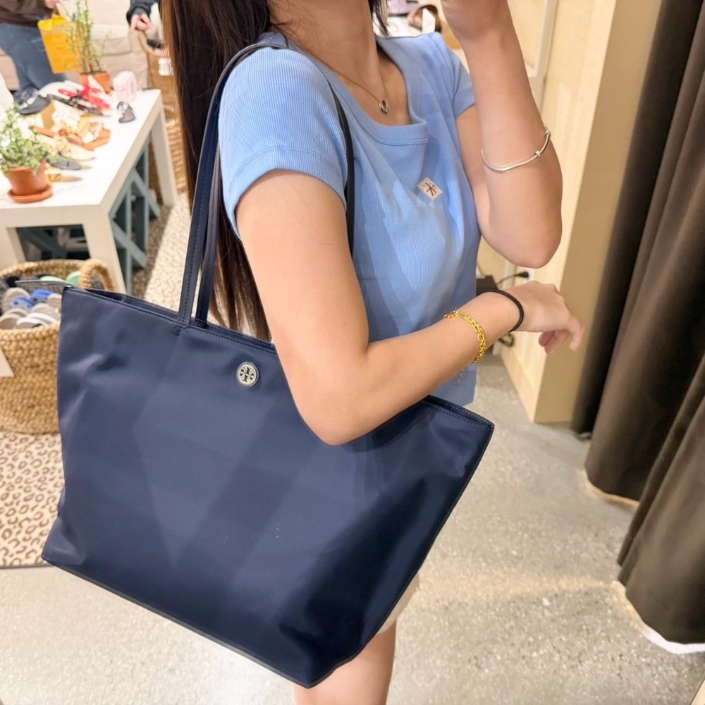 美國 🇺🇸Tory Burch 尼龍托特包-細節圖4