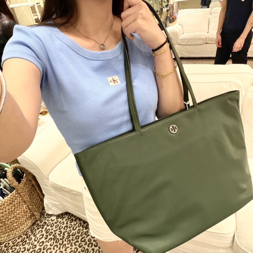 美國 🇺🇸Tory Burch 尼龍托特包-細節圖7