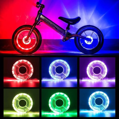 花鼓燈 自行車燈 腳踏車輪胎燈 單車燈 腳踏車燈 後燈 尾燈
