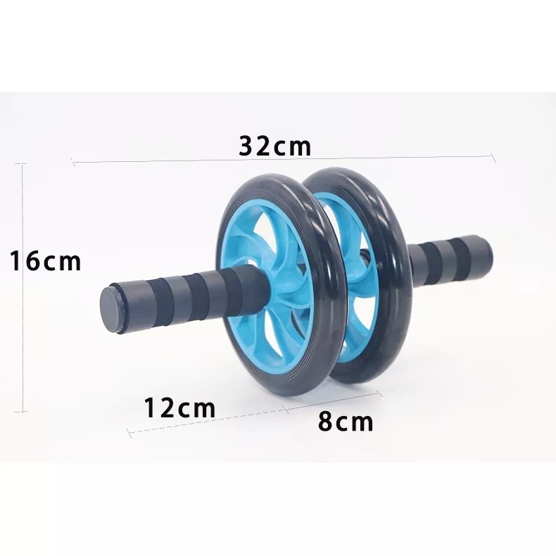 滾輪 健身滾輪 健腹輪 健腹器【送加厚跪墊】運動滾輪   健身輪-細節圖6