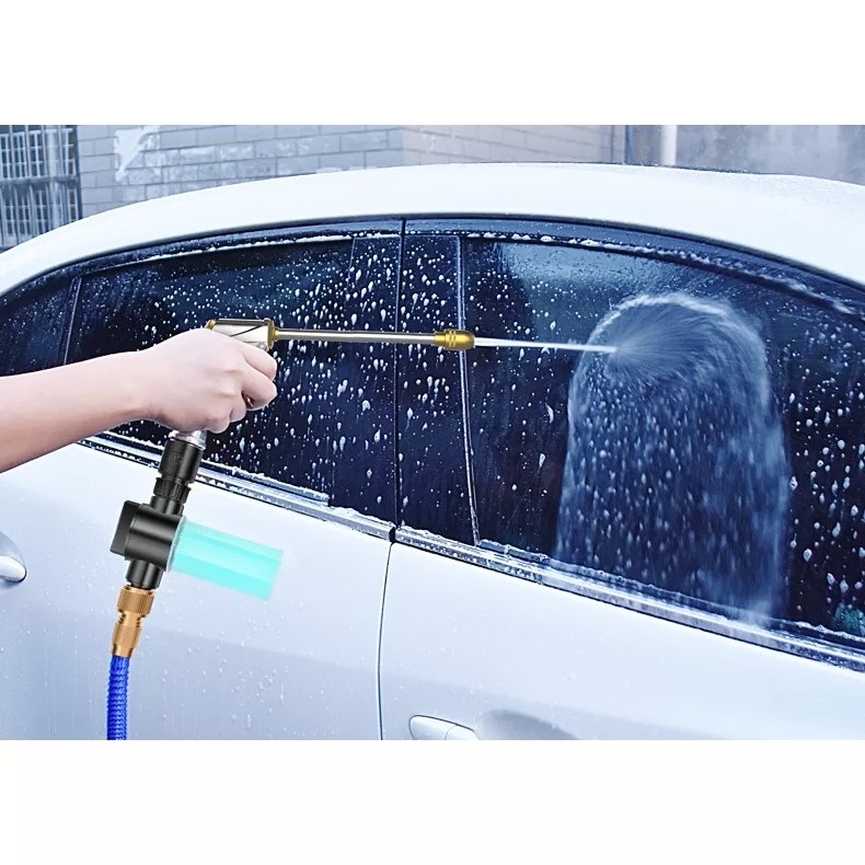 高壓水管 高壓水槍 伸縮水管 洗車水槍 高壓清洗機 洗車水管  泡沫水槍-細節圖8