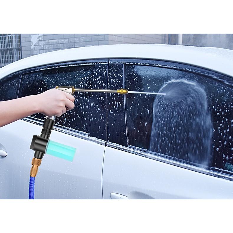 台灣現貨 不鏽鋼長槍 高壓水管 高壓水槍 伸縮水管 洗車水槍 高壓清洗機 洗車水管  泡沫水槍-細節圖6