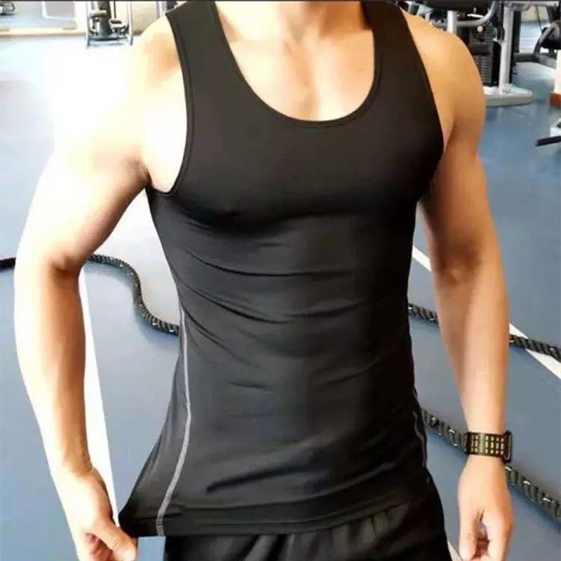 運動背心 束衣  籃球背心 健身背心 緊身背心 慢跑 健身背心-細節圖7