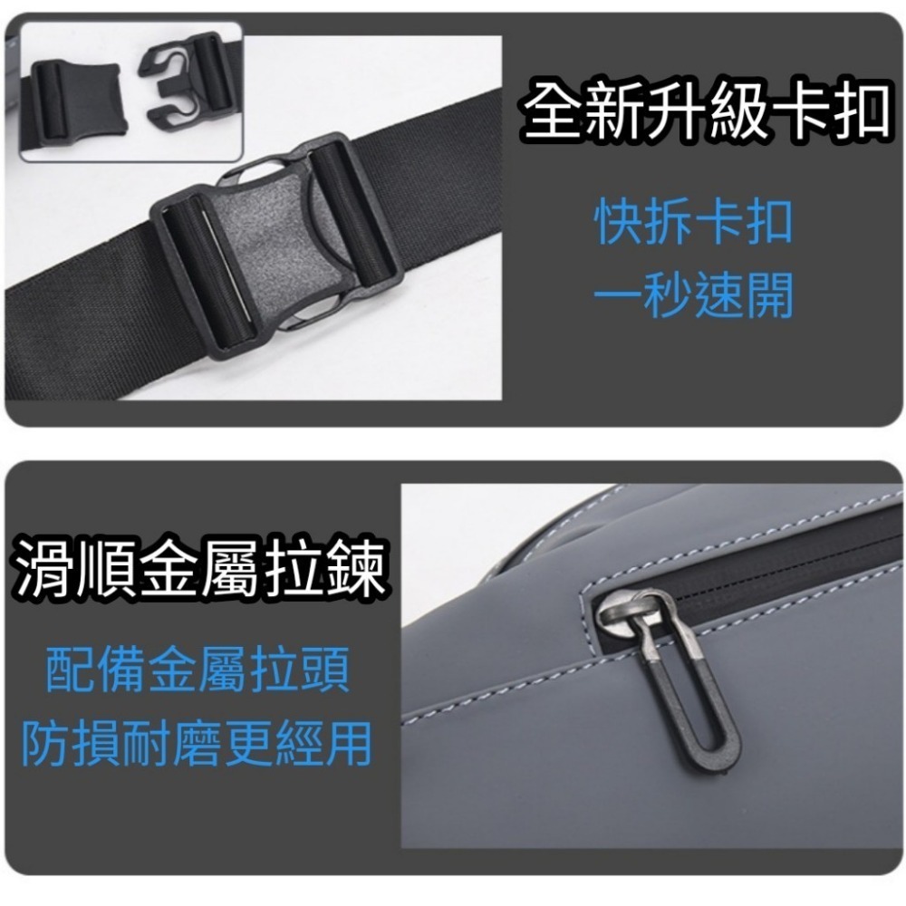 台灣現貨 防水&硬殼 側背包 斜背包 胸包 郵差包 機能包 硬殼包 單肩包-細節圖2