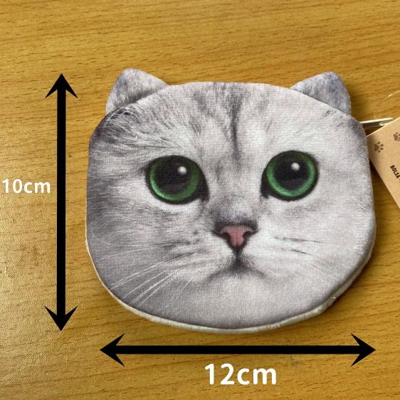 【現貨🔥免運】小零錢包 錢包 钱包 零錢包  貓咪錢包 禮物 生日禮物 喵星人 貓 禮物 拉鍊錢包 可愛零錢包 女用錢包-細節圖5