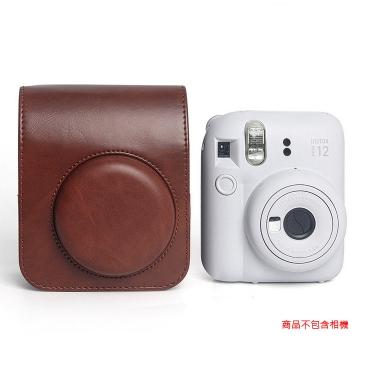 【附發票】富士 FUJIFILM 拍立得 mini12 皮套 復古相機包 附背帶-細節圖3