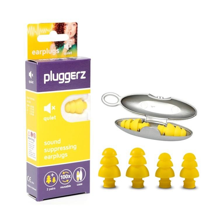 【附發票】荷蘭進口 pluggerz 安靜閱讀耳塞 聲音濾波器 1大1小2副裝-細節圖2