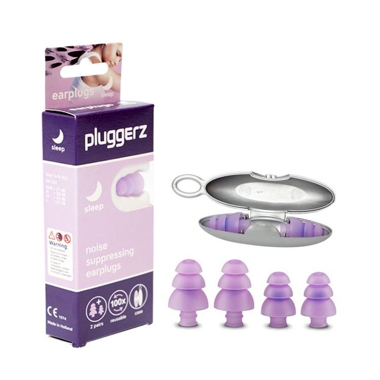 【附發票】荷蘭進口 pluggerz 睡眠耳塞 聲音濾波器 1大1小2副裝-細節圖2