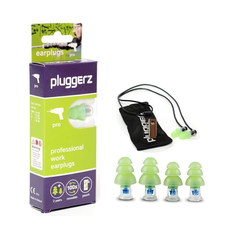 【附發票】荷蘭進口 pluggerz 工作耳塞 聲音濾波器 1大1小2副裝-細節圖2