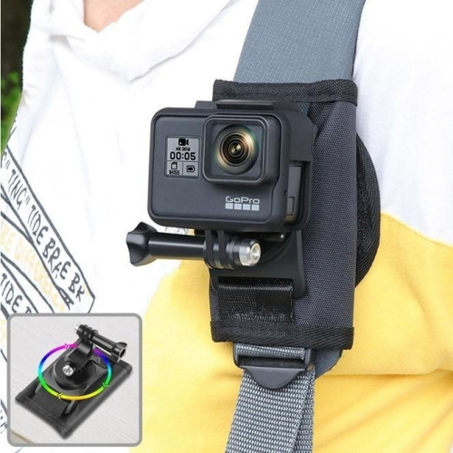 【附發票】GOPRO 副廠 可調角度背包固定夾 適用多款運動相機