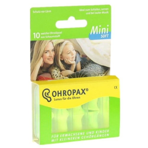 【附發票】德國 Ohropax Mini Soft 隔音消音抗噪舒適耳塞 CE歐盟認證