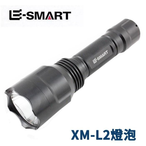 【附發票】強光手電筒 進階版 C8 XM-L2 LED 燈泡 戰術手電筒 自行車燈 配USB充電器