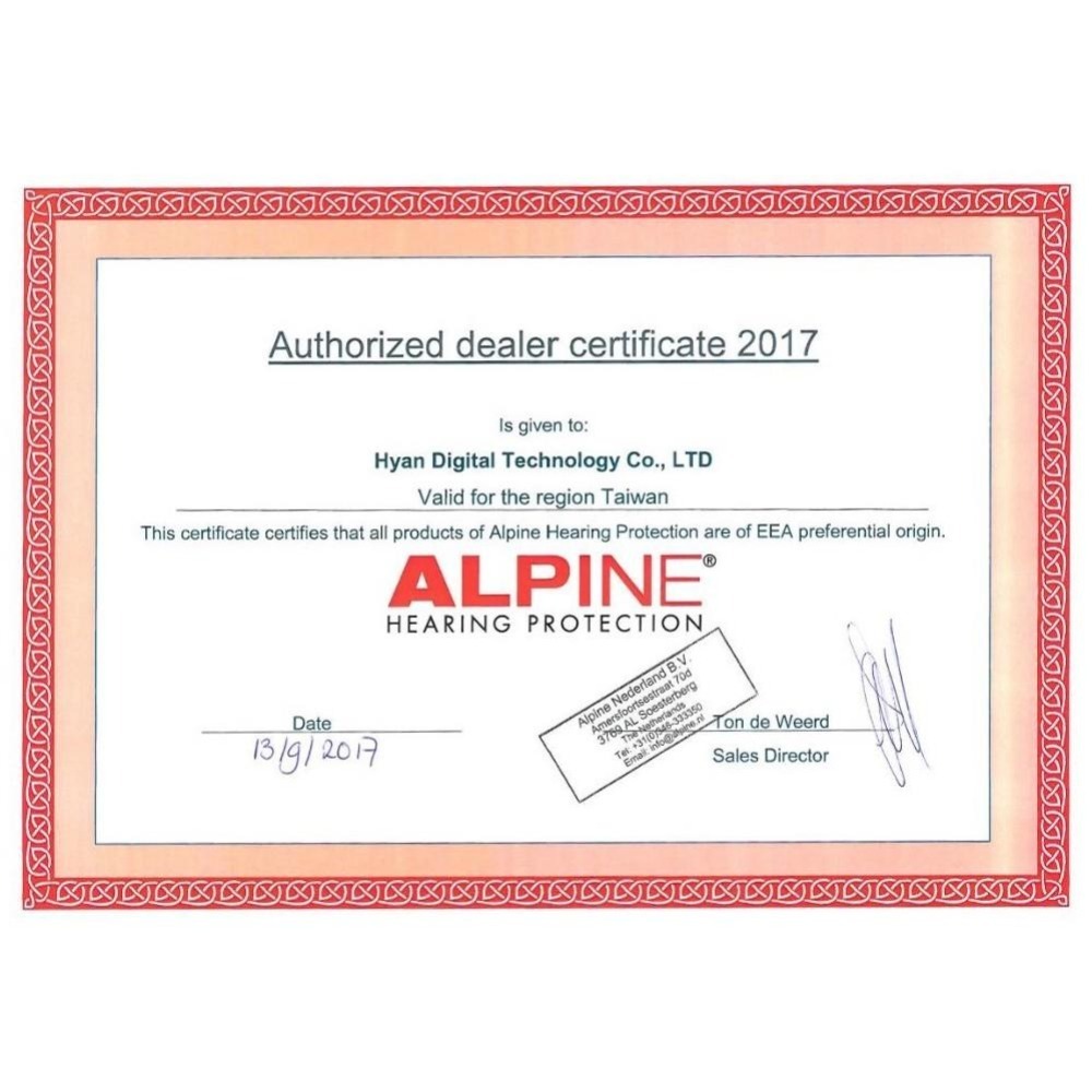 【附發票】ALPINE MOTOSAFE RACE 重機專用耳塞 聲音濾波器 荷蘭進口-細節圖4