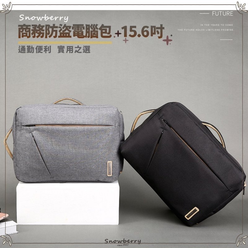 15.6吋 筆電商務後背包 電腦後揹包 Snowberry 雪瑞 休閒商務包  防潑水 電腦包 後背包 書包 筆電-細節圖2