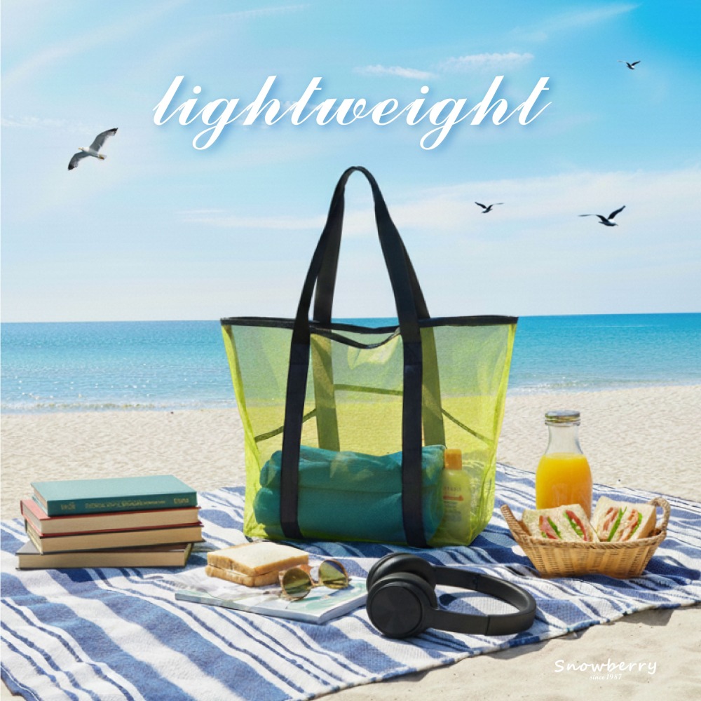 沙灘網格包-細節圖5