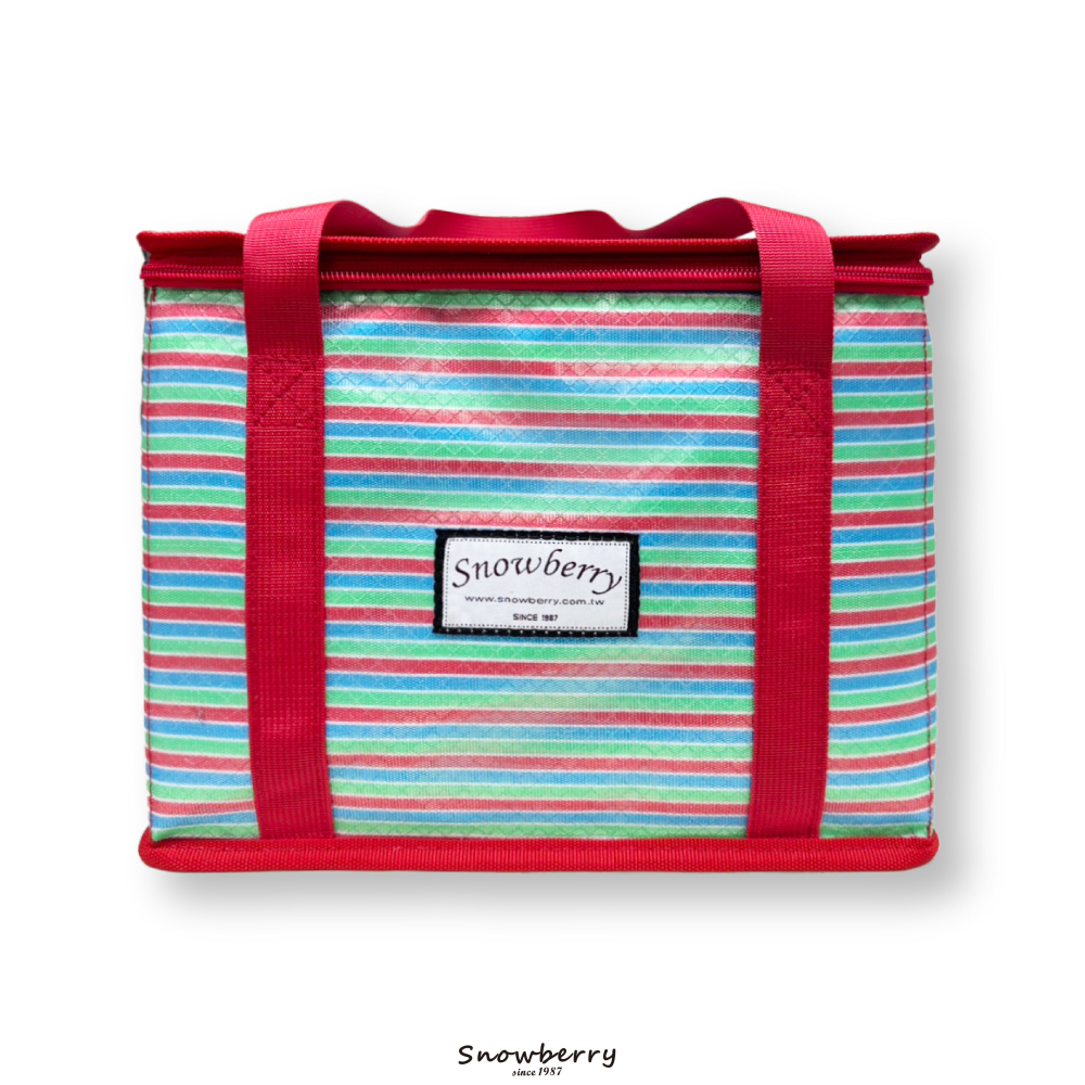 復古茄芷保溫袋 台灣lv 摺疊收納 保溫袋 雪瑞 snowberry-細節圖9