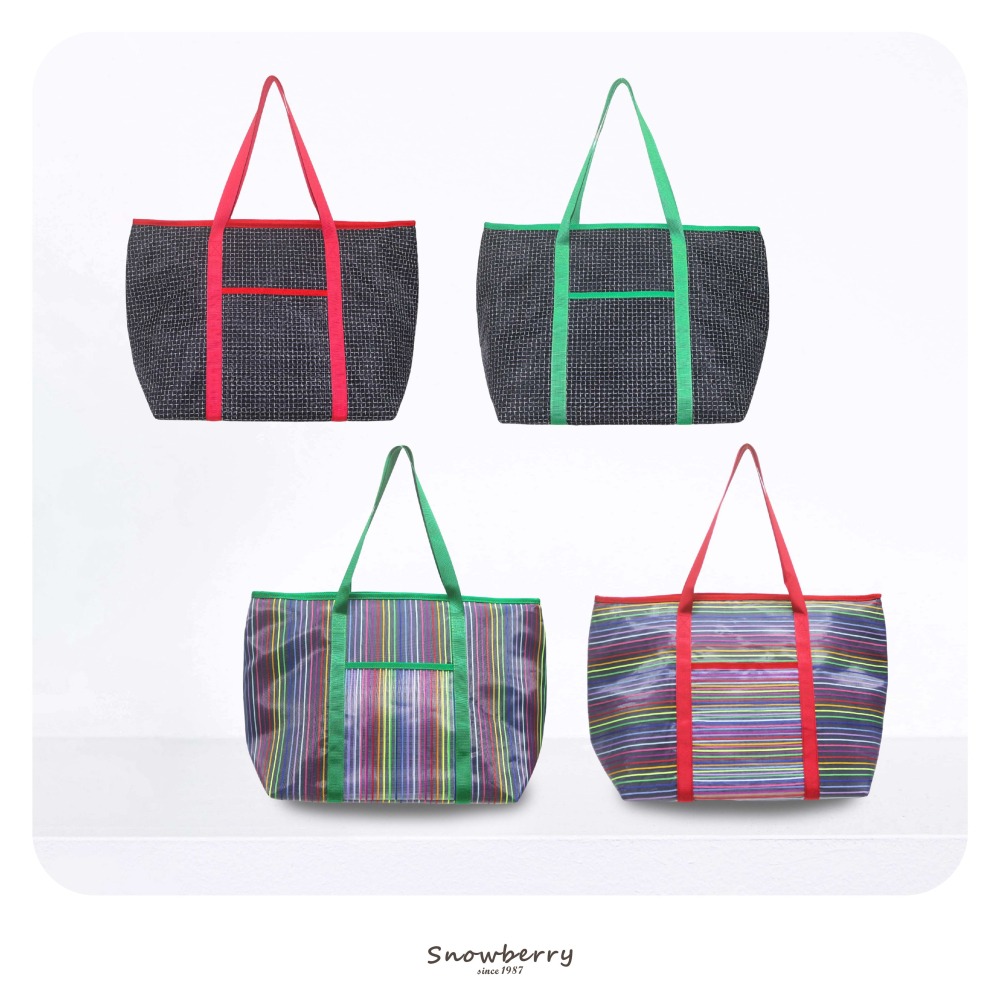 輕便肩揹保溫袋 台灣LV 大容量保溫袋 雪瑞 snowberry 35L大容量輕便肩揹保溫袋 採買購物必備-細節圖7