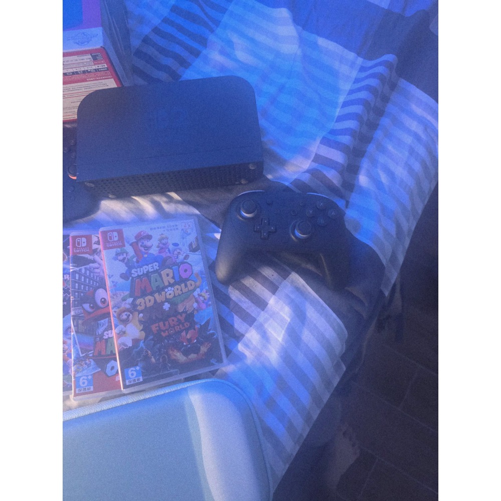 switch 2主機 還有遊戲片 以及配件-細節圖2
