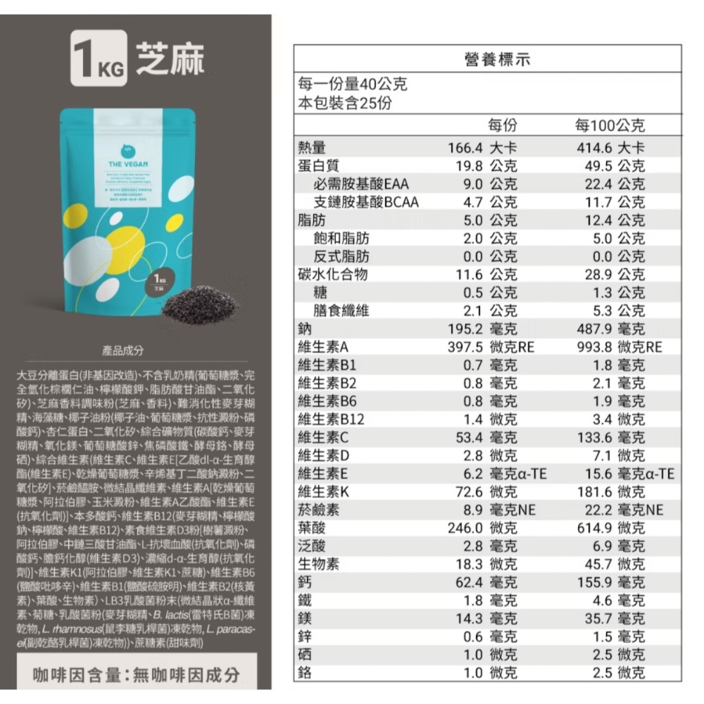樂維根 巧克力×1 芝麻×2-細節圖3