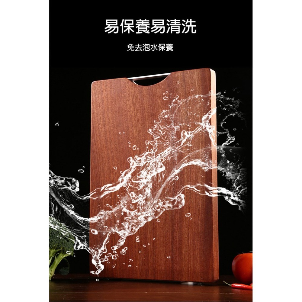 木砧板 烏壇木砧板 整木 抗菌防霉 高密度 不開裂 原木砧板 無拼接木砧板 實木砧板 烏壇木菜板  防霉菜板 切菜砧板-細節圖3