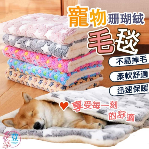 【細膩絨毛/不易掉毛】🐈寵物珊瑚絨毯子 寵物毛毯 寵物毯 法蘭絨毯 寵物被子 寵物窩 睡毯 寵物睡窩 寵物床 寵物墊