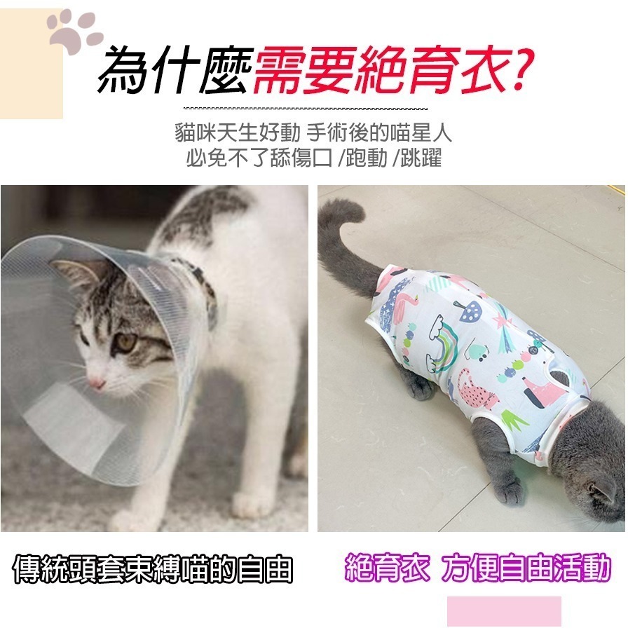 【靈活調整/透氣貼身】🐈貓咪絕育衣 寵物絕育衣 貓咪防舔衣 手術服 貓咪結紮衣服 貓咪術後衣服 寵物防舔衣 防舔服-細節圖7