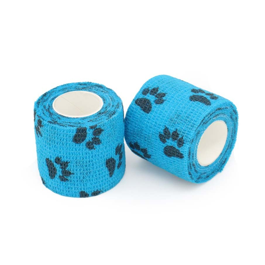 【透氣材質/彈力舒適】🐈寵物包紮繃帶 護指繃帶 防護繃帶 防繭繃帶 防磨繃帶 手指護帶 手指繃帶 自粘繃帶 運動健身-規格圖9