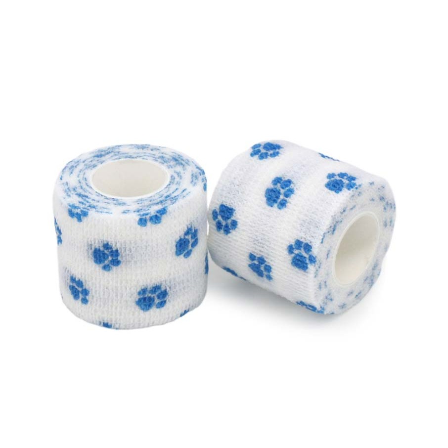 【透氣材質/彈力舒適】🐈寵物包紮繃帶 護指繃帶 防護繃帶 防繭繃帶 防磨繃帶 手指護帶 手指繃帶 自粘繃帶 運動健身-規格圖9