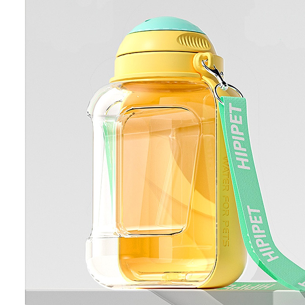 【超大容量/方便攜帶】🐶狗狗水壺 寵物隨行杯 寵物外出水壺 寵物水瓶 寵物水杯 寵物飲水瓶 外出飲水器 寵物水壺-規格圖9