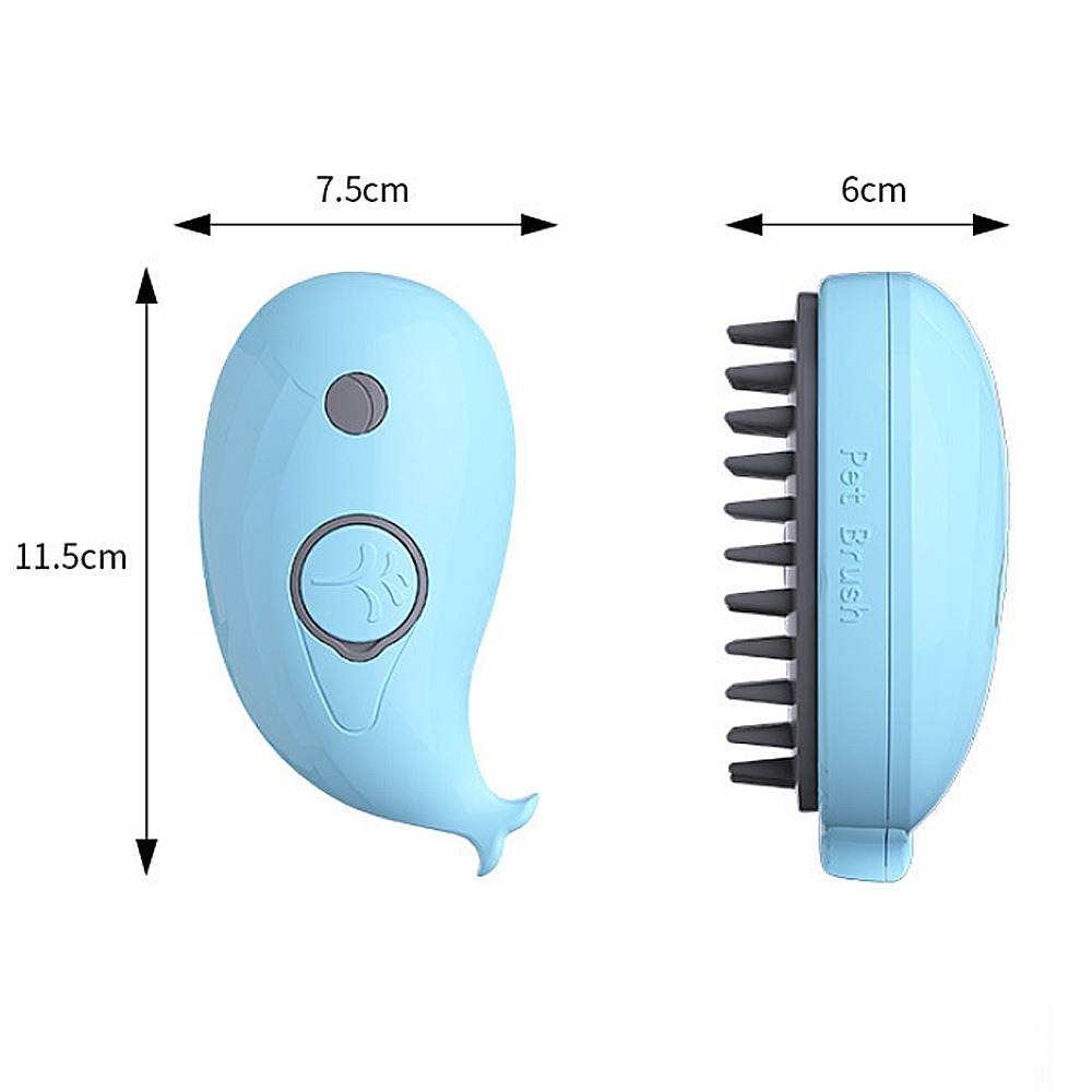 【噴霧清潔/舒適按摩】🐱電動噴霧梳 寵物噴霧梳 貓咪梳毛 寵物清潔刷 寵物除毛梳 寵物梳子 寵物刷子 狗狗按摩-規格圖9
