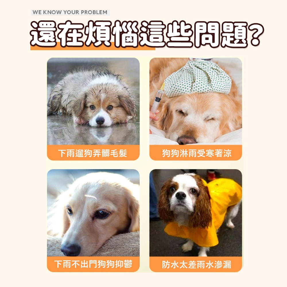 【不擋視線/快速穿戴】🐶寵物透明雨衣 寵物雨衣 狗狗雨衣 狗狗斗篷雨衣 狗狗連帽雨衣 小型犬雨衣 中型犬雨衣-細節圖3