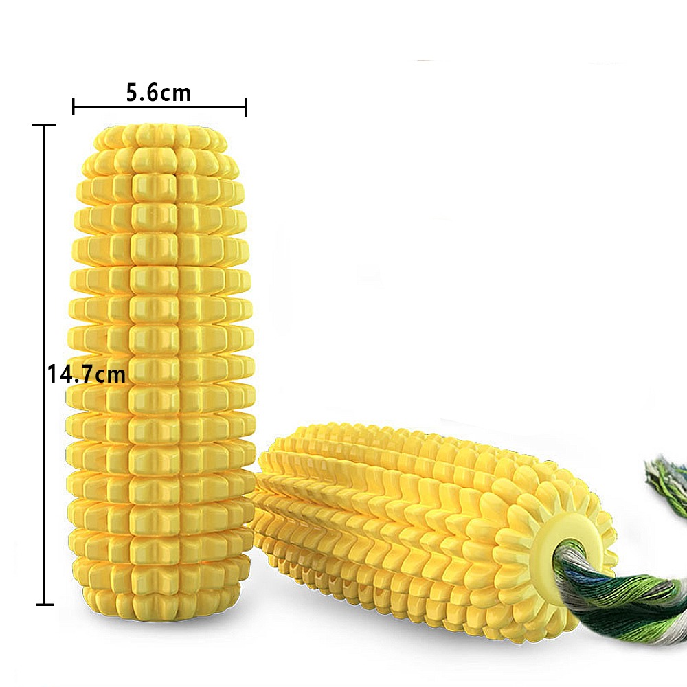 【耐咬極佳/輕鬆潔牙】🐶寵物玉米磨牙棒 狗狗潔牙玩具 狗玩具 寵物玩具 寵物潔牙 磨牙玩具 清潔牙齒 潔牙骨 狗牙刷-規格圖9