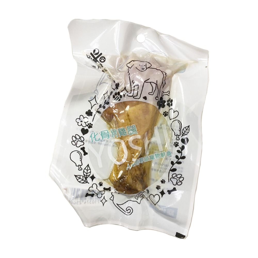 【台灣製造/大份量70g】🐱🐶Yoshi化骨烤雞腿 寵物點心 狗點心 貓點心 狗零食 貓零食 寵物零食 犬零食-規格圖7
