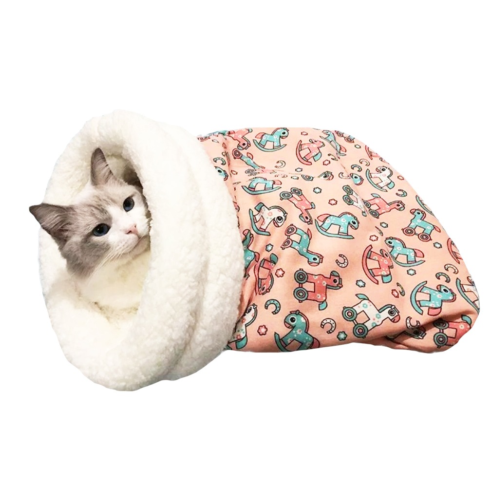 【柔軟材質/防風鎖暖】🐈貓睡袋 喵屋洞洞窩 貓咪睡袋 寵物睡袋 貓窩冬天 貓咪窩 貓床 貓咪窩 貓咪睡窩 貓屋-細節圖2