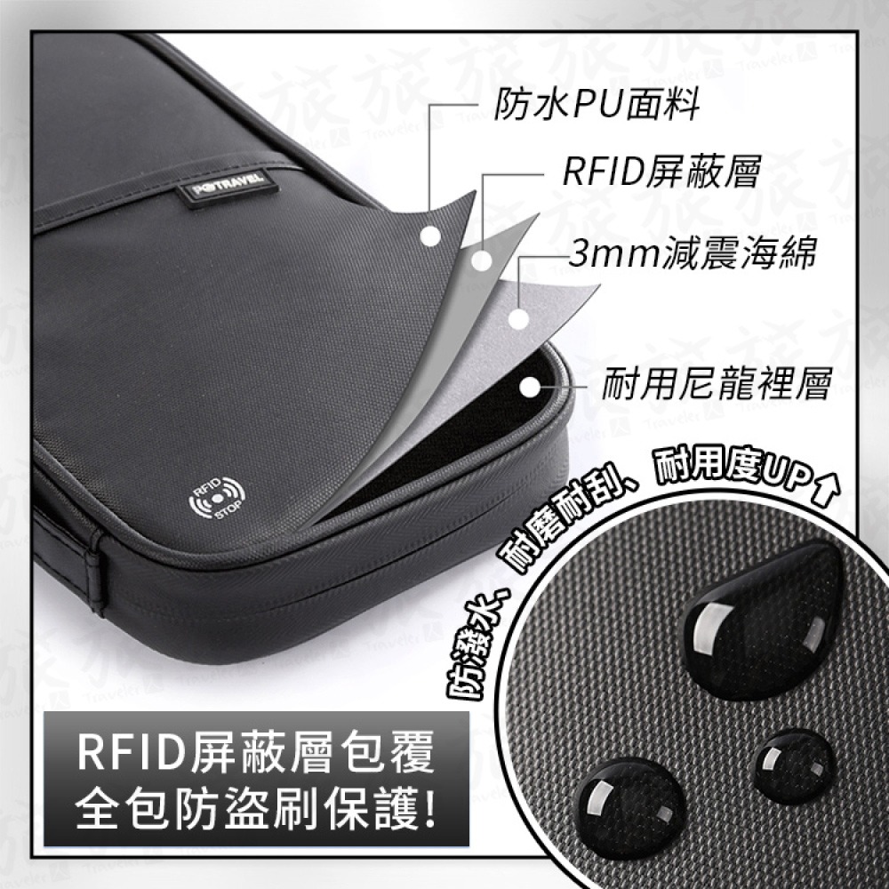 【台灣現貨🇹🇼快速出貨】護照包 證件包 證件收納包 RFID 防盜刷護照夾 護照夾  多功能護照包 旅行證件包-細節圖8