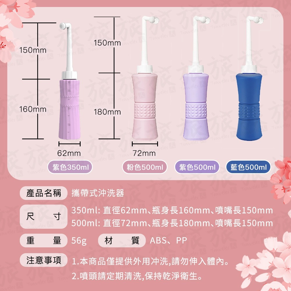 【台灣現貨🇹🇼快速出貨】沖洗器 攜帶式沖洗器 沖洗瓶 生理沖洗器 洗屁屁 洗屁股 產後清潔 孕婦沖洗 免治沖洗器-細節圖2