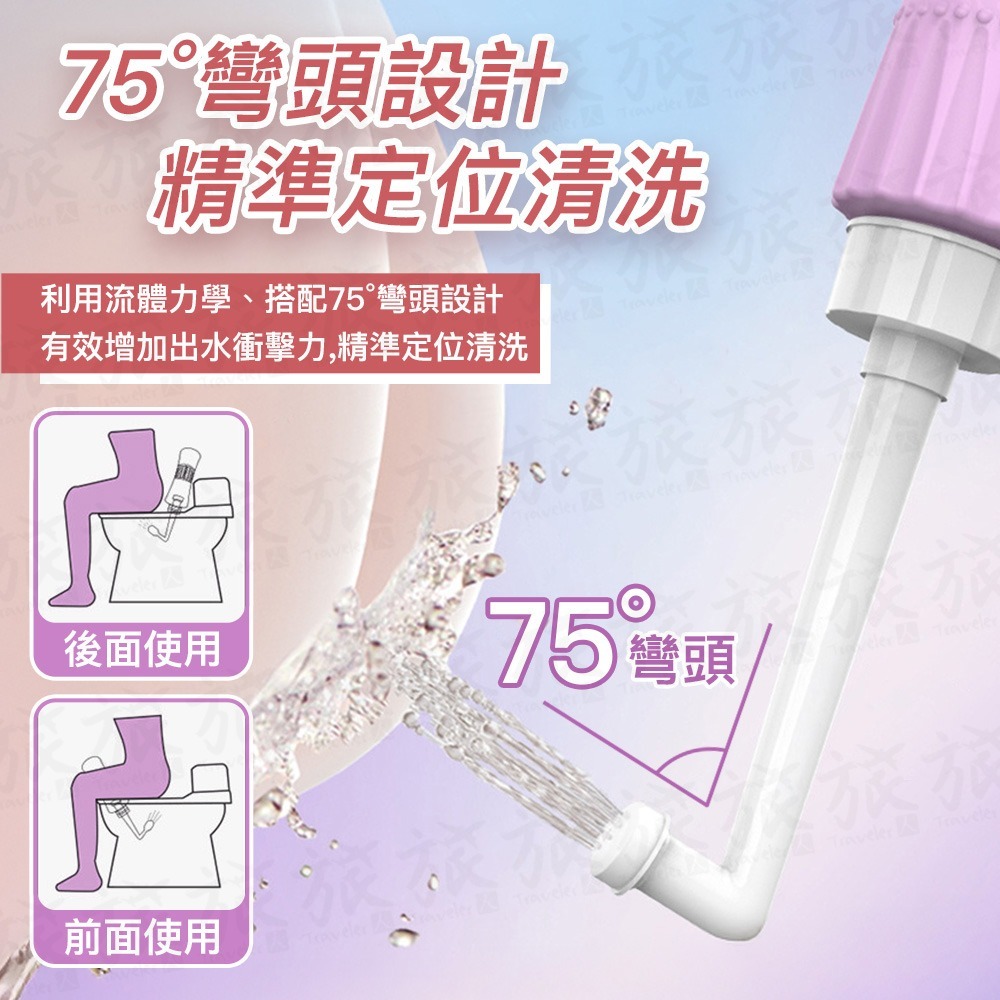 【台灣現貨🇹🇼快速出貨】沖洗器 攜帶式沖洗器 沖洗瓶 生理沖洗器 洗屁屁 洗屁股 產後清潔 孕婦沖洗 免治沖洗器-細節圖5