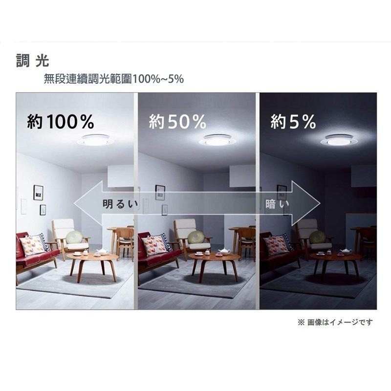 日本製 空運 Panasonic LSEB8059 方型和風工程款 LED 吸頂燈 3坪 國際牌 調光 調色  臥室-細節圖4